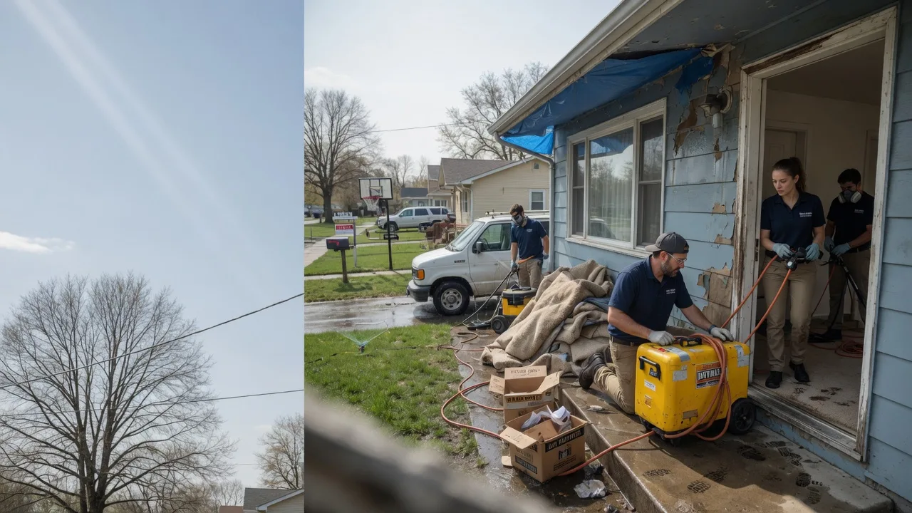 Basement Flood Cleanup in Elkins, WV near me